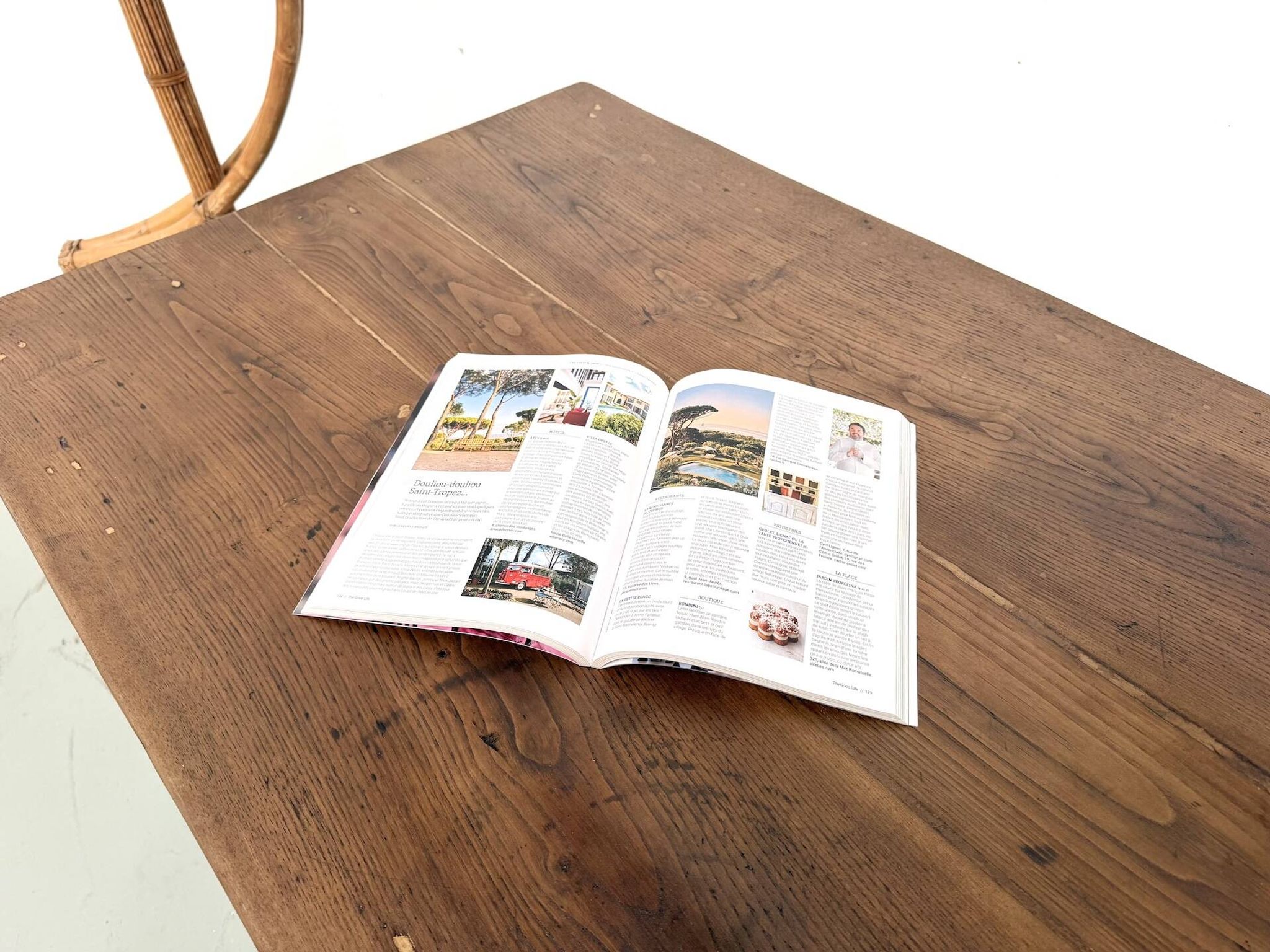 Table de ferme en chêne massif, années 30