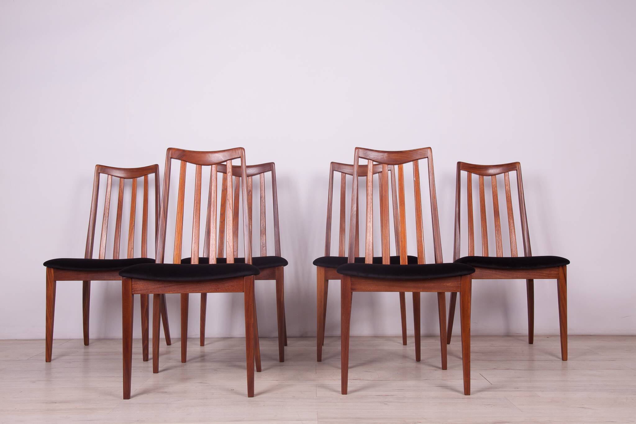 Teak Dining Chairs by Leslie Dandy for G-Plan, 1960s, Set of 6