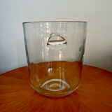 Vintage glass champagne bucket