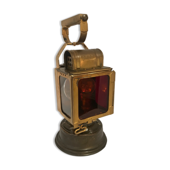 Vintage SNCF table lamp