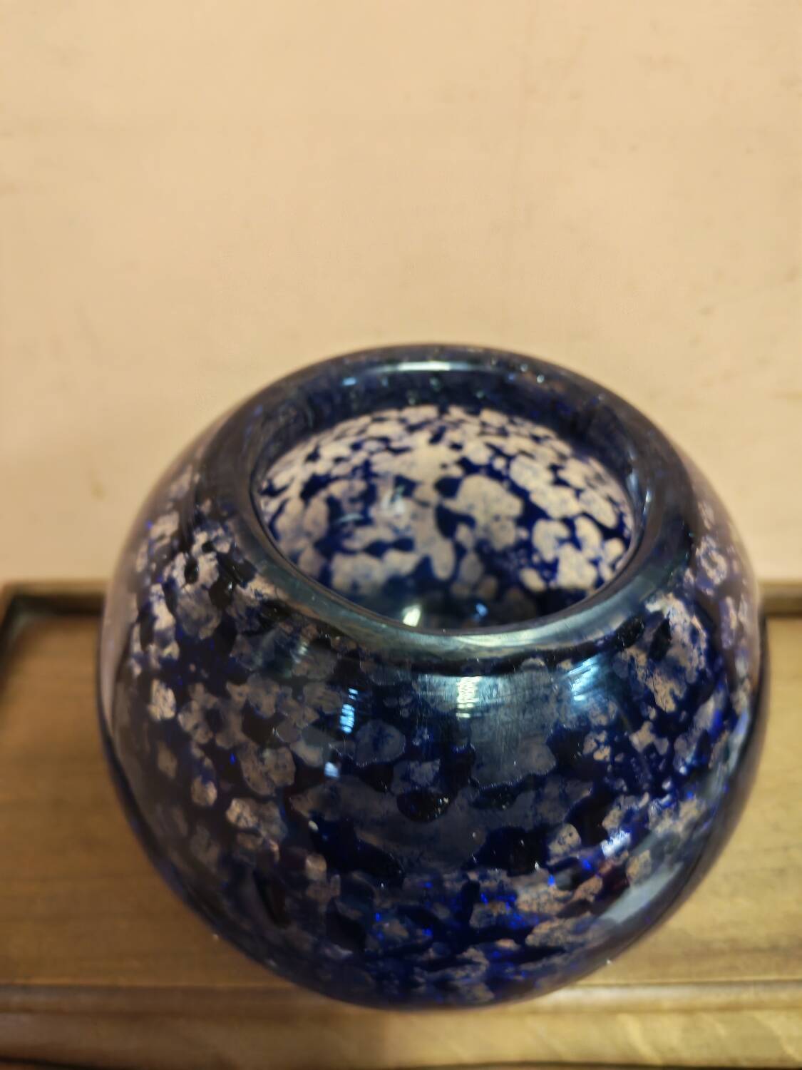 Klein blue Murano vase