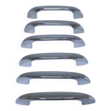 six chrome steel handles from the 1970s