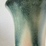 Art Deco flamed stoneware vase