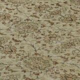 One-of-a-kind turkish handwoven vintage rug - rustic vintage charm 284x 161