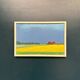 Original Swedish Oil on Canvas – "Approaching Storm" by Astrid Larje – Signed – Vintage and Framed – 43 × 30 cm (16.9" × 11.8")