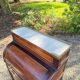 Elegant and rare Louis XVI period mahogany cylinder desk