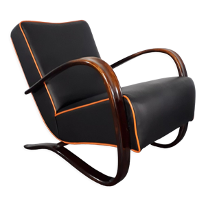 Fauteuil H269 design Halabala par