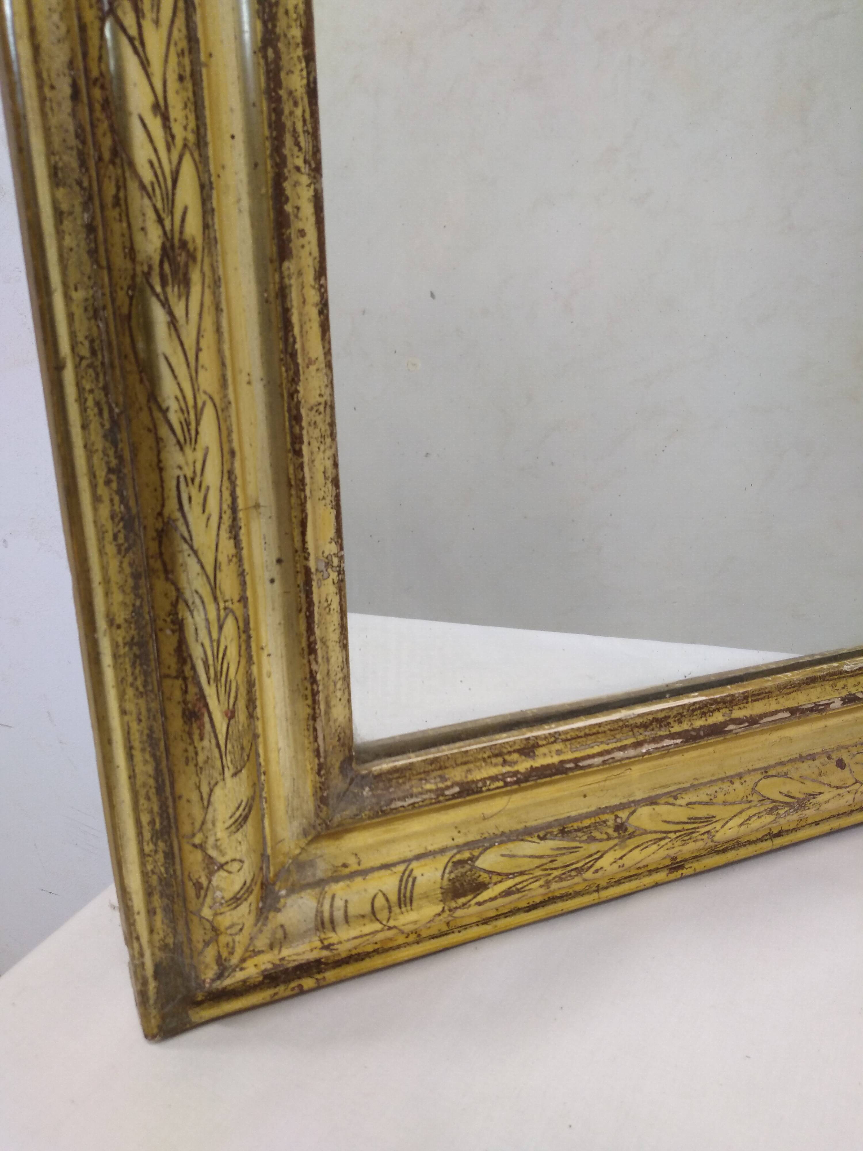 Old Louis Philippe mirror