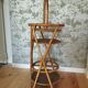 Vintage rattan bar – Portable – 60s–70s – Bohemian