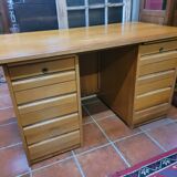 Vintage oak desk from the 60s