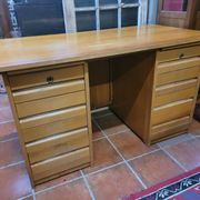 Vintage oak desk from the 60s