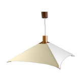 Scandinavian wood and canvas suspension – 60s/70s