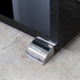 60s Piano lacquered cabinet art deco style