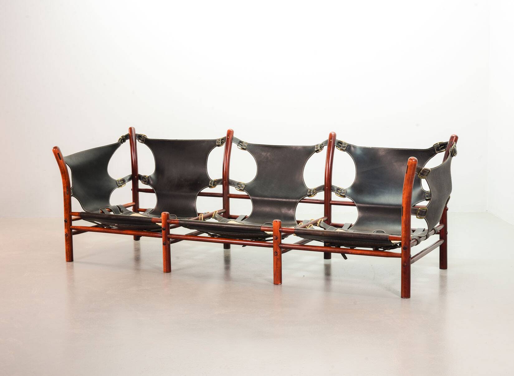 Arne Norell 3-Seat Ilona Rosewood Sofa for Arne Norell AB Aneby Möbler 60s