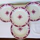 4 flat plates from Moulin des Loups and Hamage, Madeleine model 2106197
