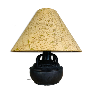 Lampe brutaliste céramique