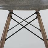 Elephant Grey Herman Miller Original Eames DSW Dining Side Shell Chair