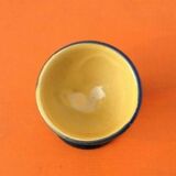 Old shell glazed terracotta eggcup