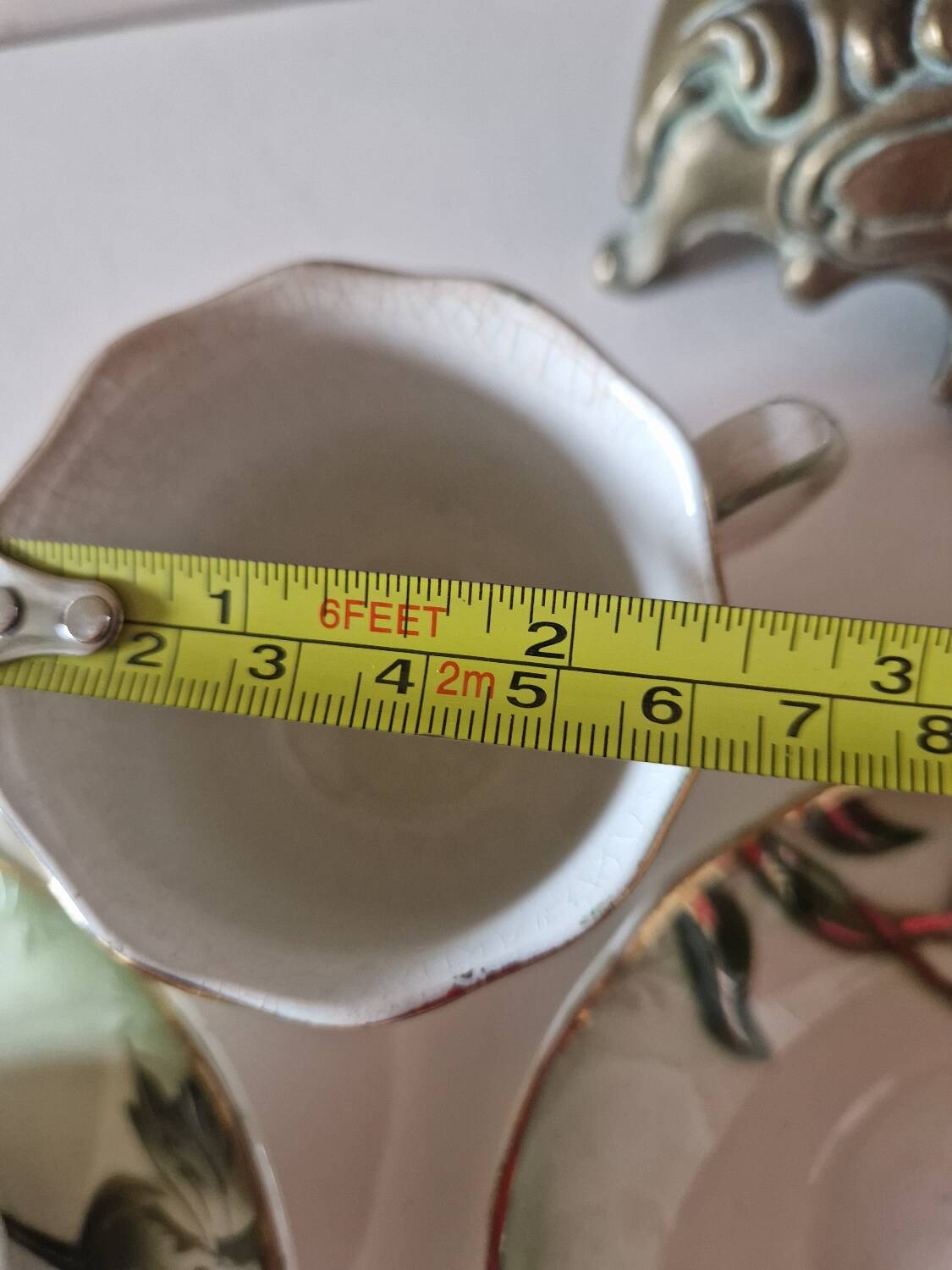 2 longwy art nouveau cups