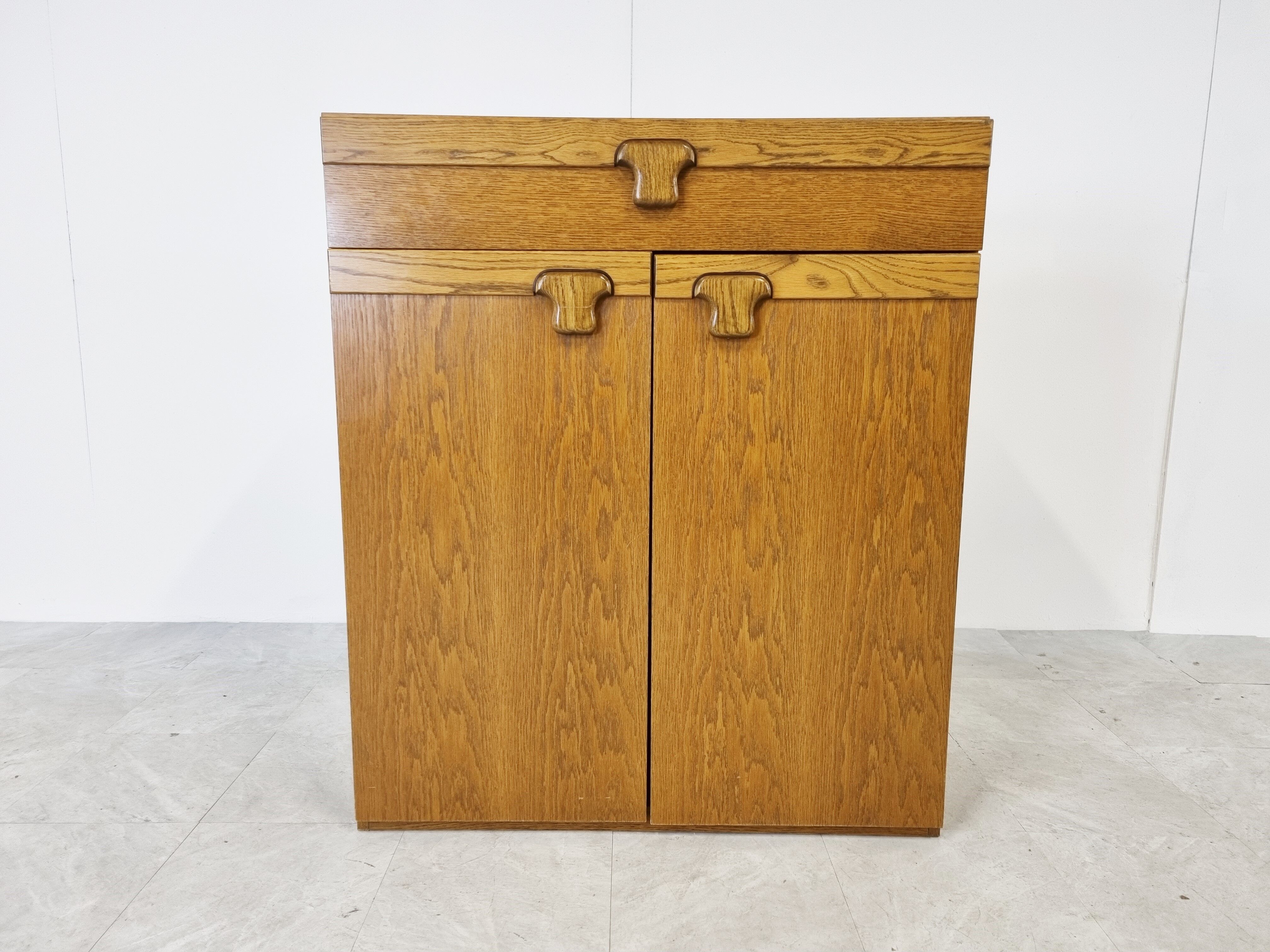 Vintage wooden cabinet, 1960s