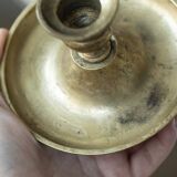 Vintage brass candle holder