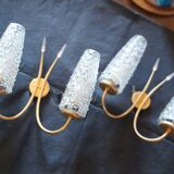 Pair of double wall lights from the 70s.