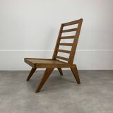 50s reconstruction armchair, wood