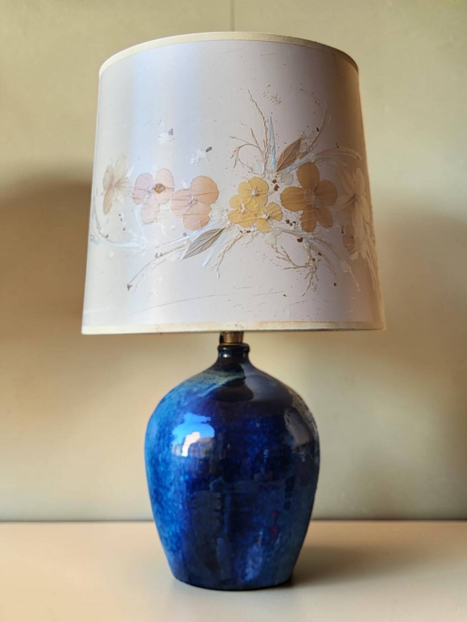 Stoneware lamp D. Avonts La Borne