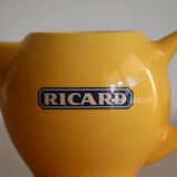 Small Ricard pot pitcher in yellow ceramic