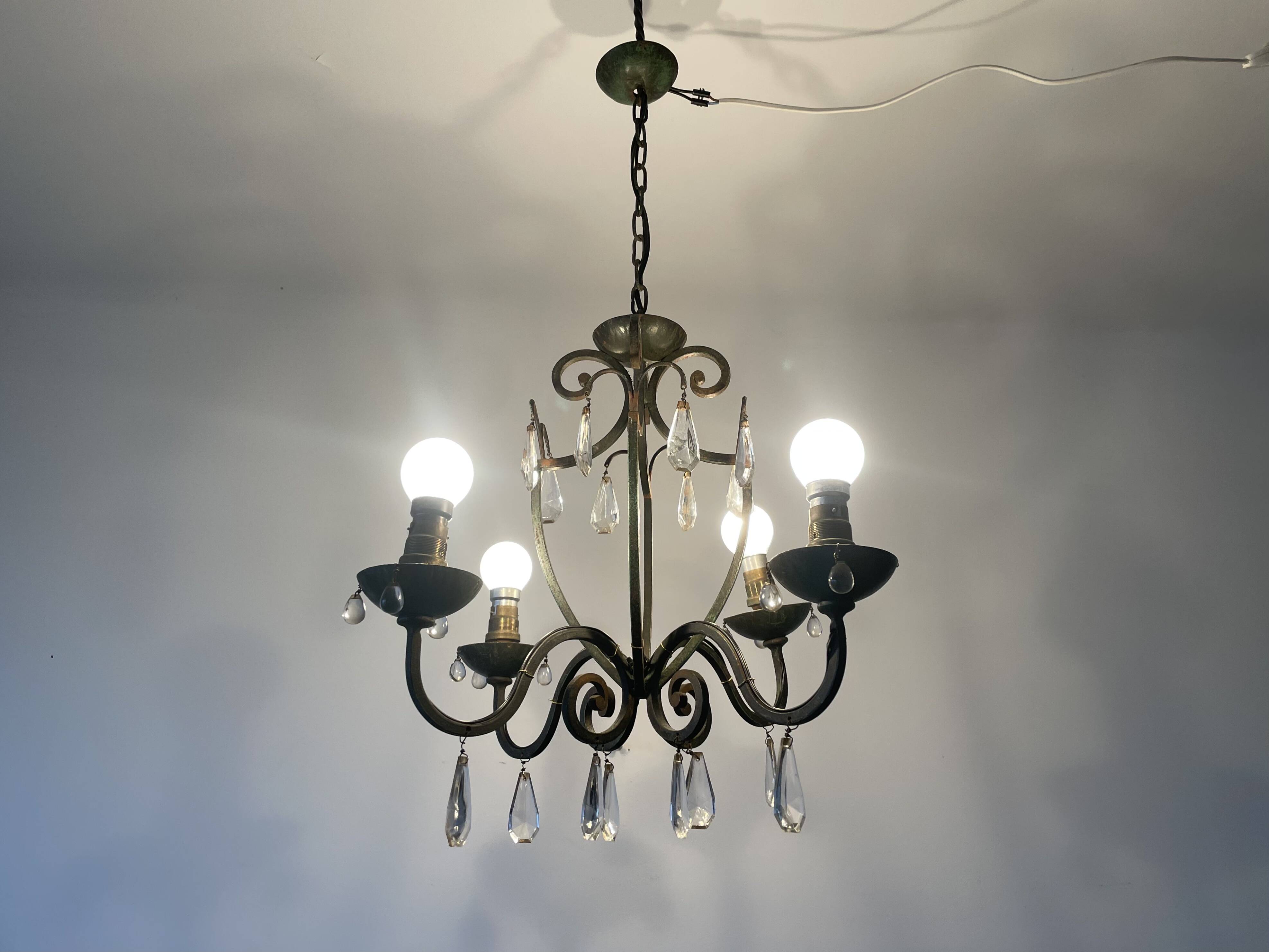 1930s butterfly chandelier