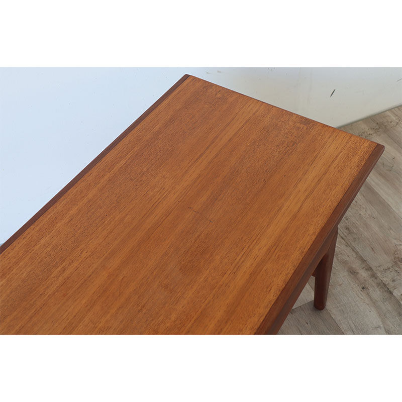 Scandinavian teak coffee table Samcom 1960 edition