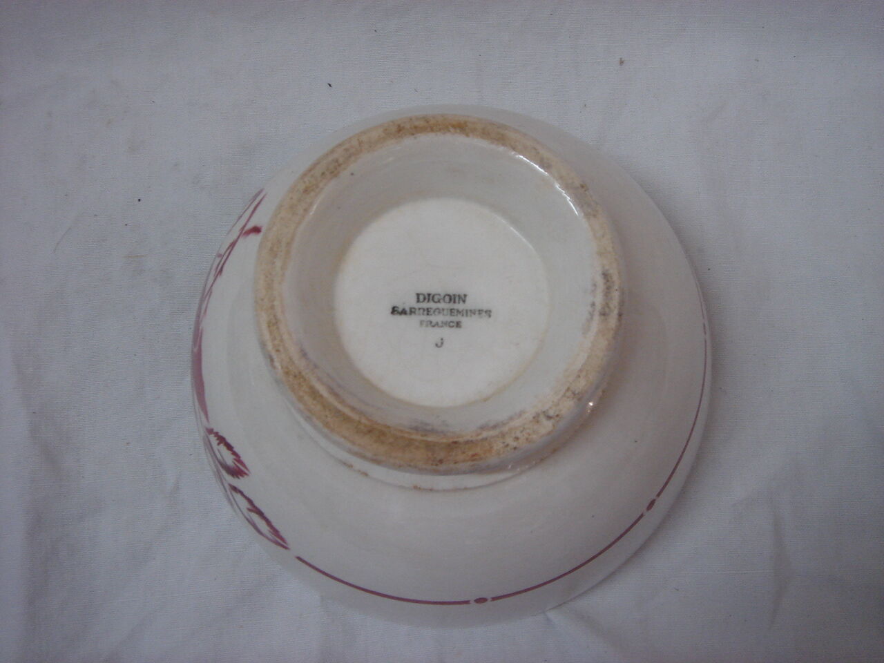 1930/40s earthenware breakfast bowl