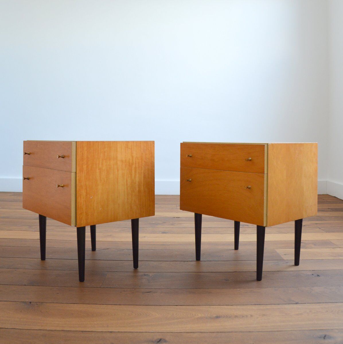 Pair of vintage bedside tables 1960