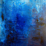 Tableau bleu profond Yannick Leniger