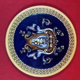 Gien trivet - Renaissance, Putti - diameter 21 cm