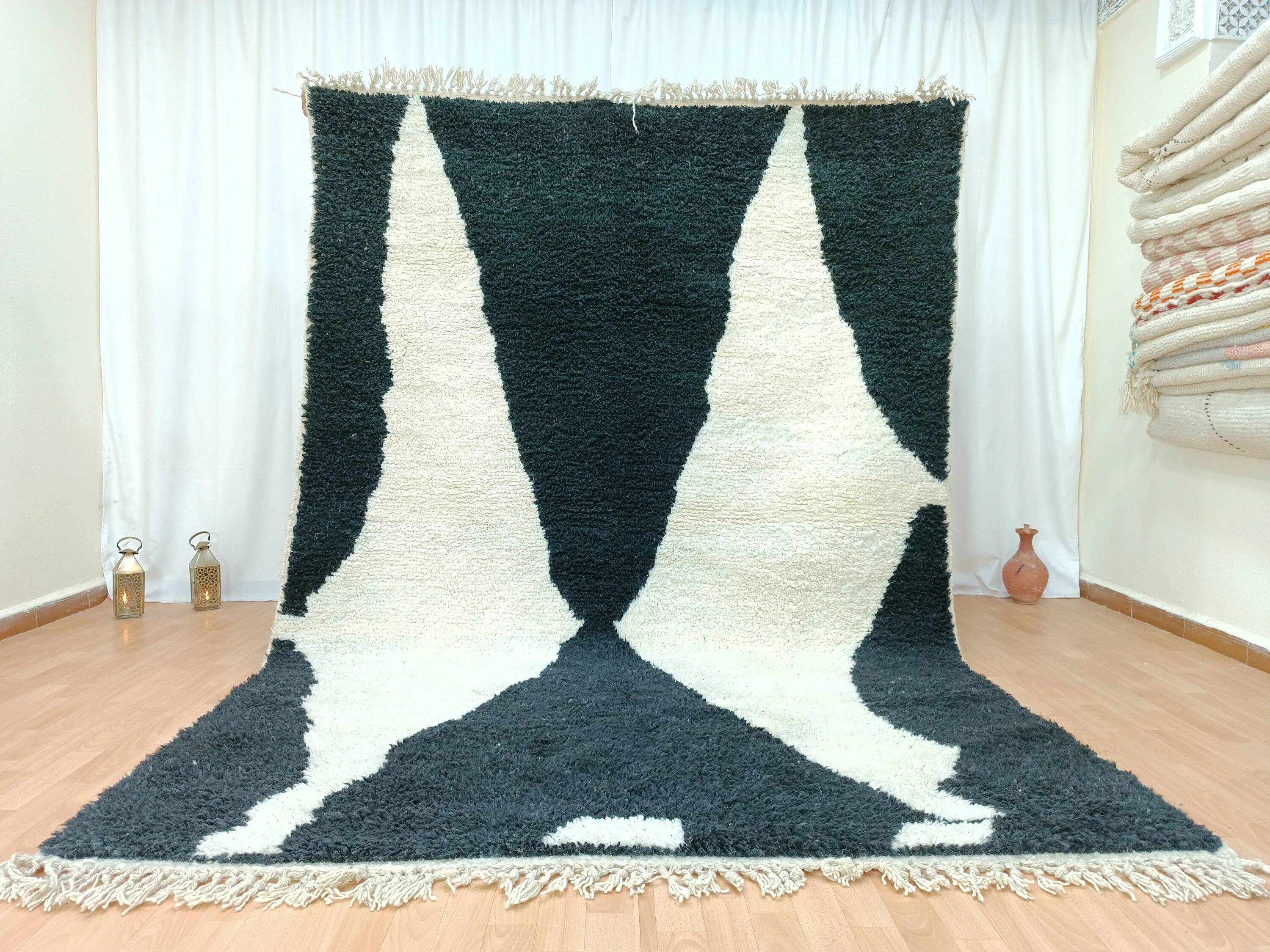 Handmade Moroccan rug high quality 3x2 m