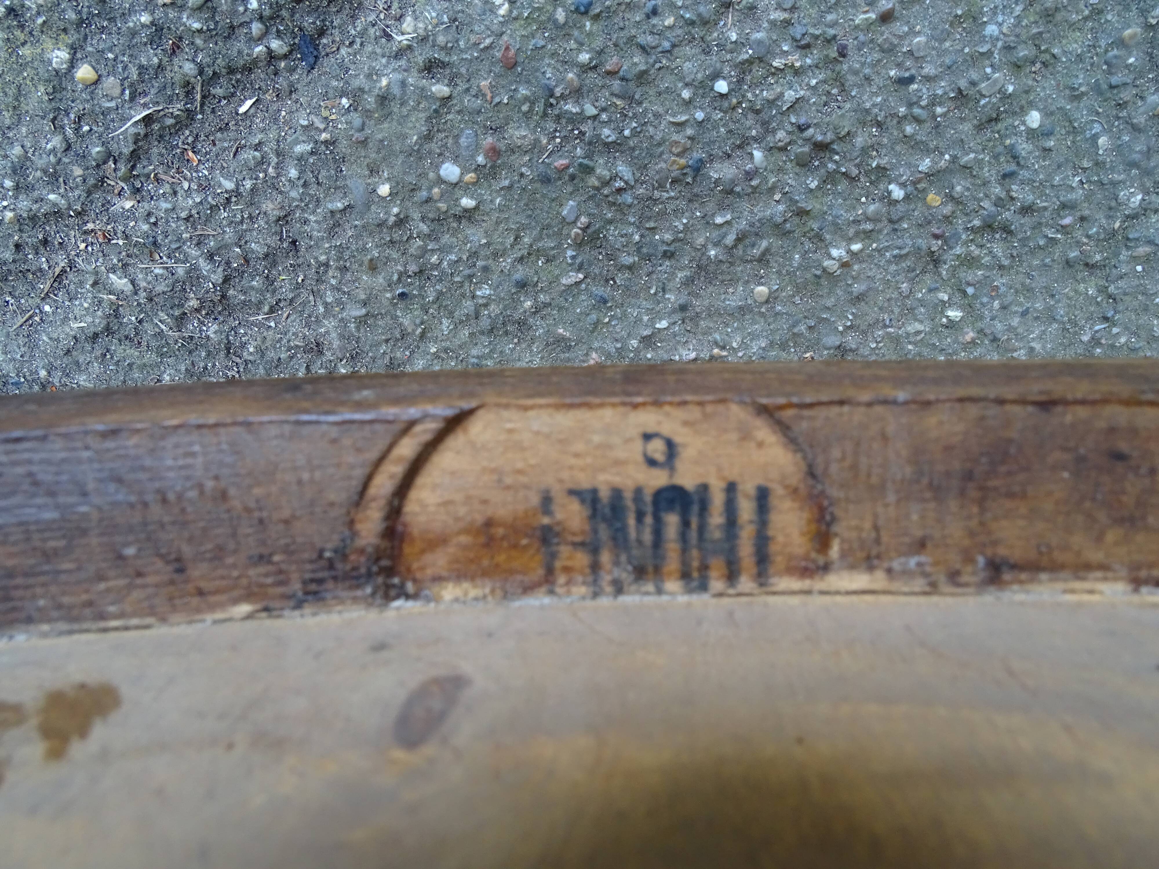 2 Thonet chairs n°206 circa 1910 Art nouveau seats
