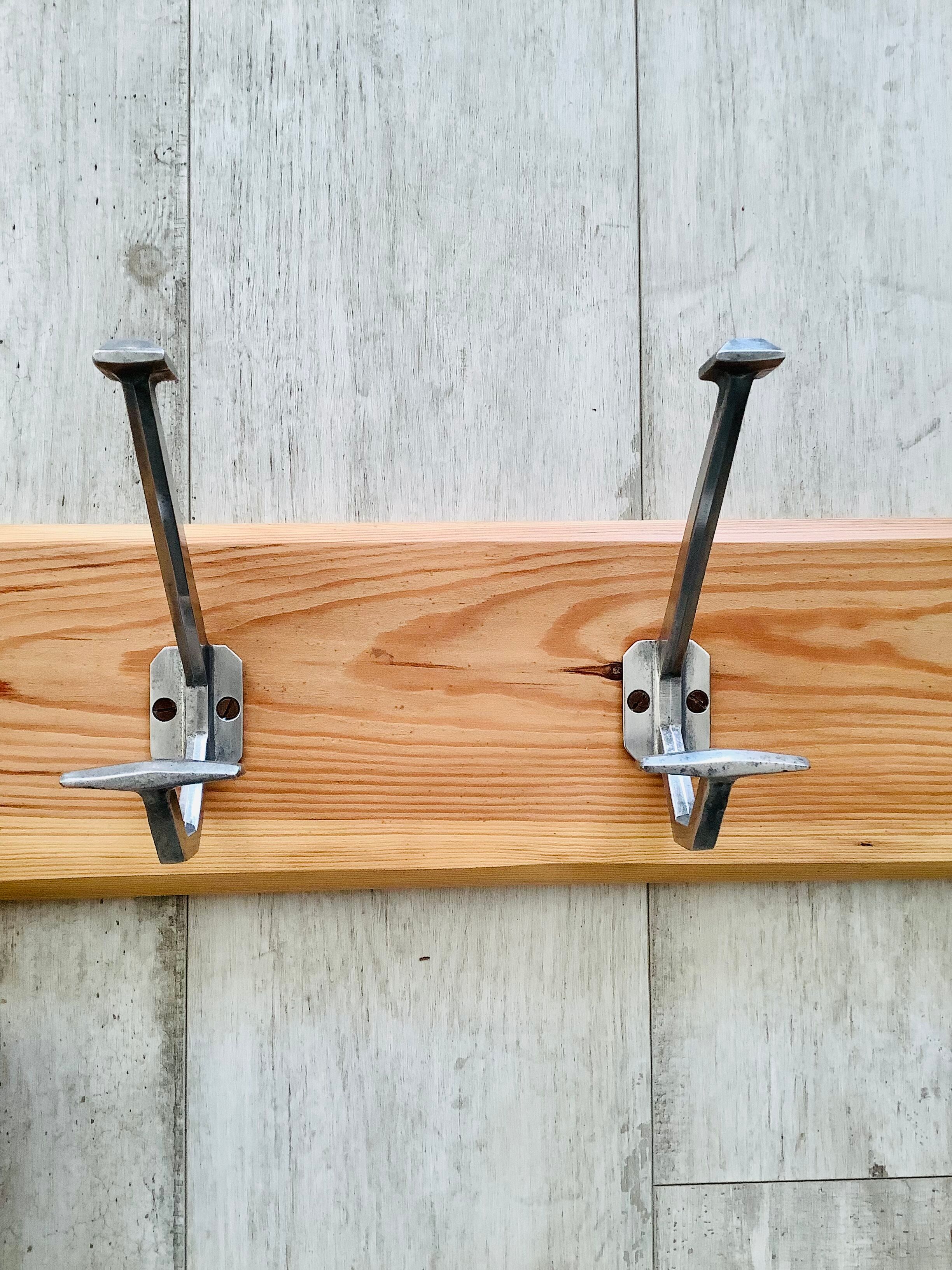 Vintage wall coat rack