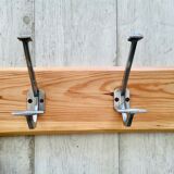 Vintage wall coat rack