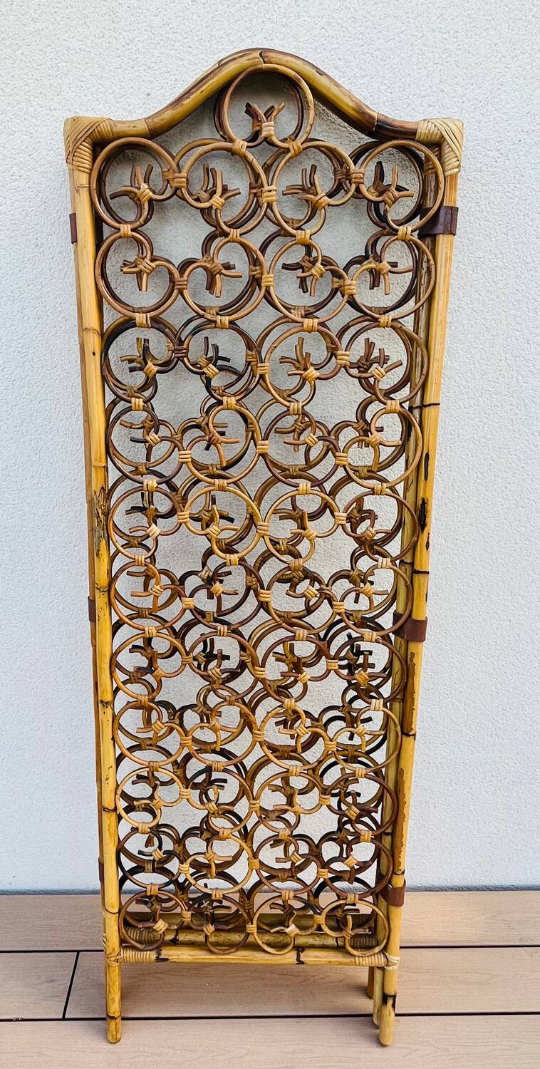 Italian Bamboo Screen from the 70s
