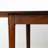 Extendable wooden dining table, manufactured by Lübke, Germany