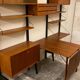 Vintage Scandinavian Teak wall unit by Poul Cadovius for royal system, 1950s