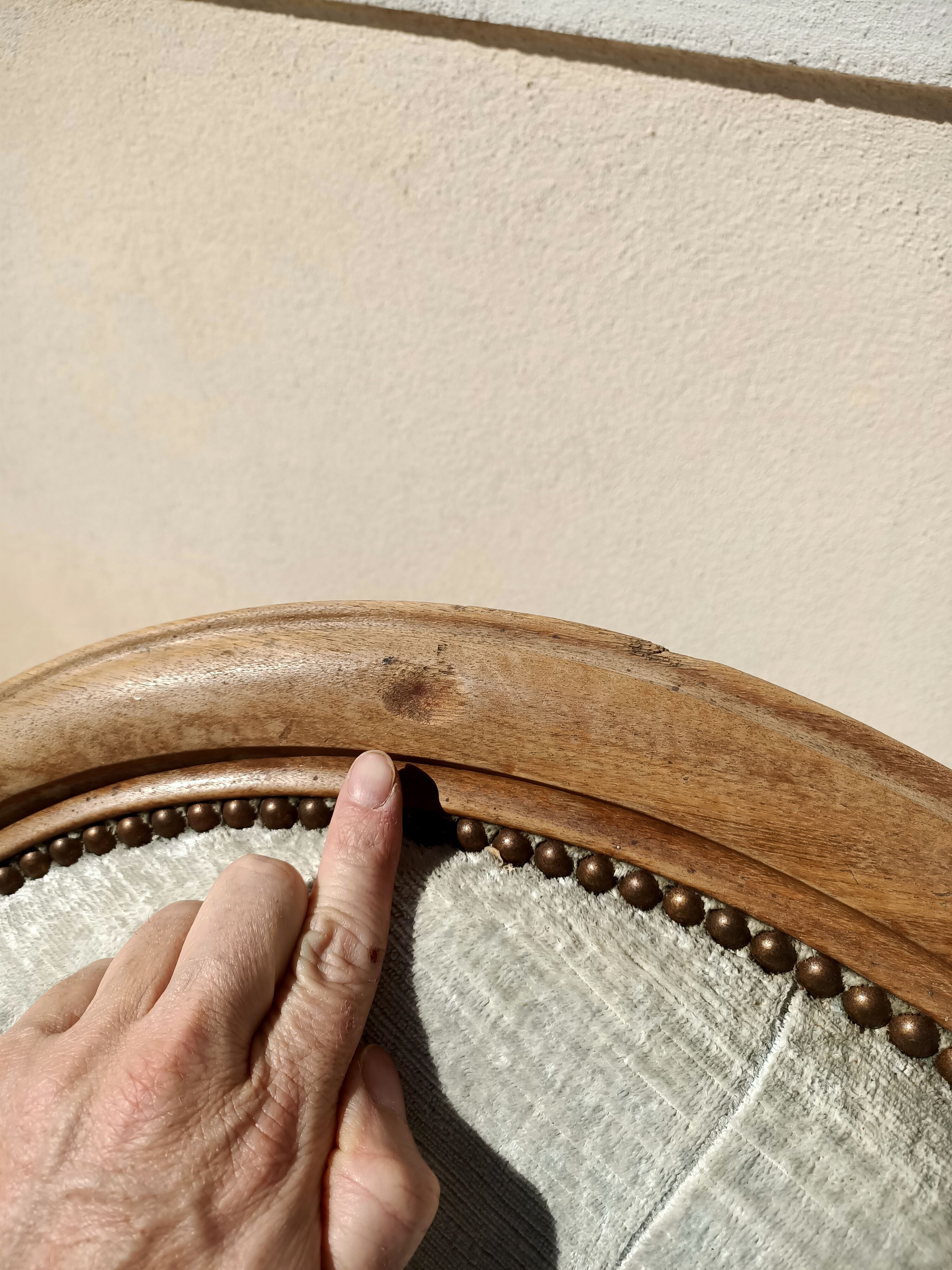 Bench, sofa Louis Philippe 3 places