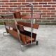 Porte-revue en bois de rose chrome