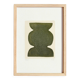 painting on paper - abstract illustration signed eawy