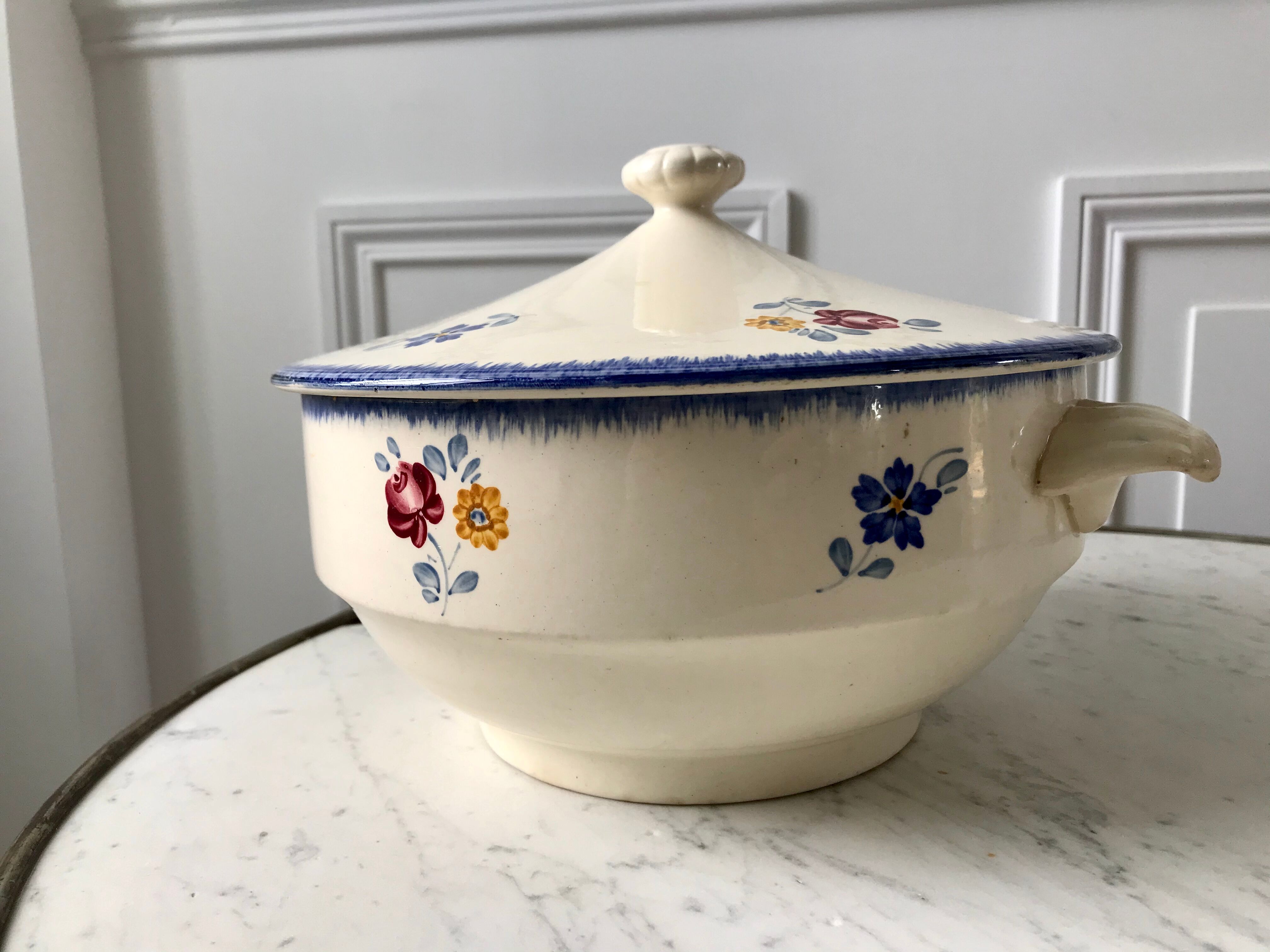 Soup digoin Sarreguemines model "Mary Lou" 30s