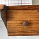 Vintage pine coffee kitchen shelf 70s