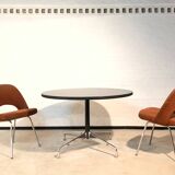 Round table 120cms by Eames, edition Herman Miller 1970