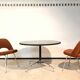 Round table 120cms by Eames, edition Herman Miller 1970