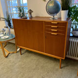 Scandinavian teak sideboard "Reno", Bertil Fridhagen, Bodafors, Sweden